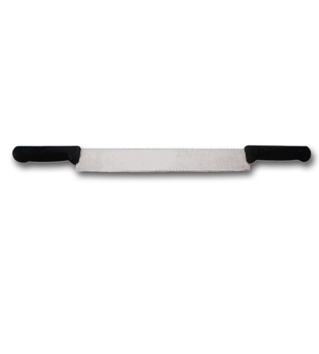 Double Handled Cheese Knife 14"L
